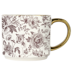 PRE ORDER 2 WEEK TAT / Brown Delft Coffee Mug - Fall Decor & Gifts