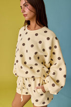 PX19824 Polka Dot Fleece Set