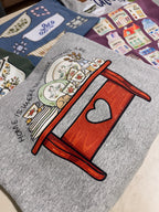 Thrifty, vintage designs surprise tee or crew   - WE DESIGN IT