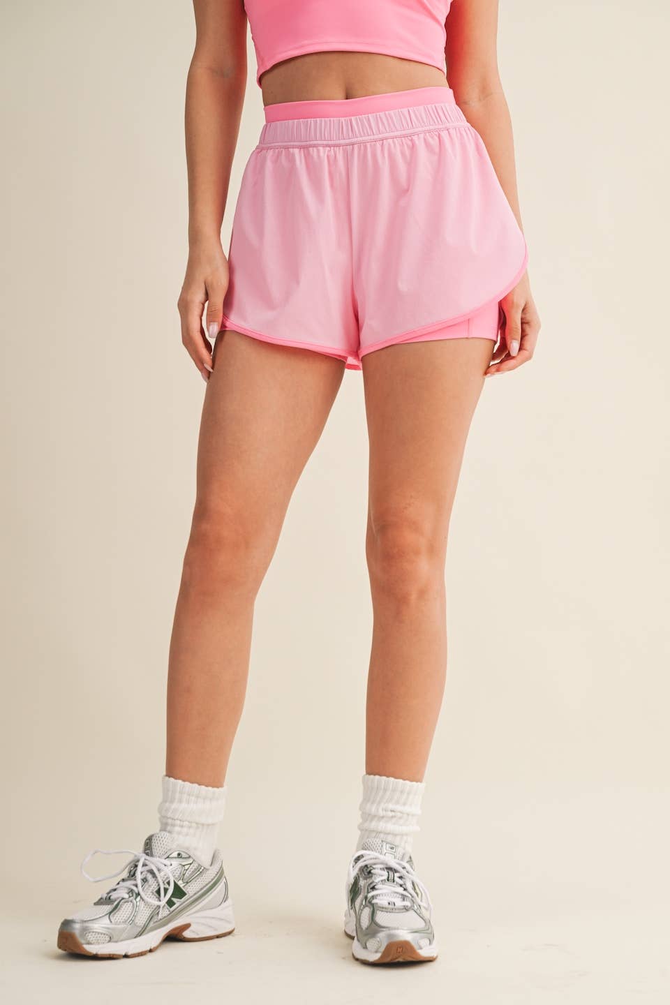 Double Layer Nylon Shorts