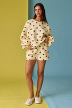 PX19824 Polka Dot Fleece Set