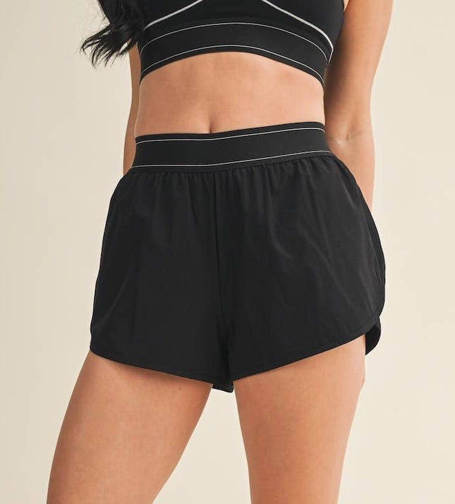Lightweight Shorts with Elastic Waistband