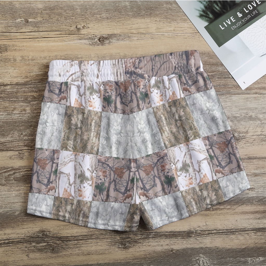 Camo patches Shorts