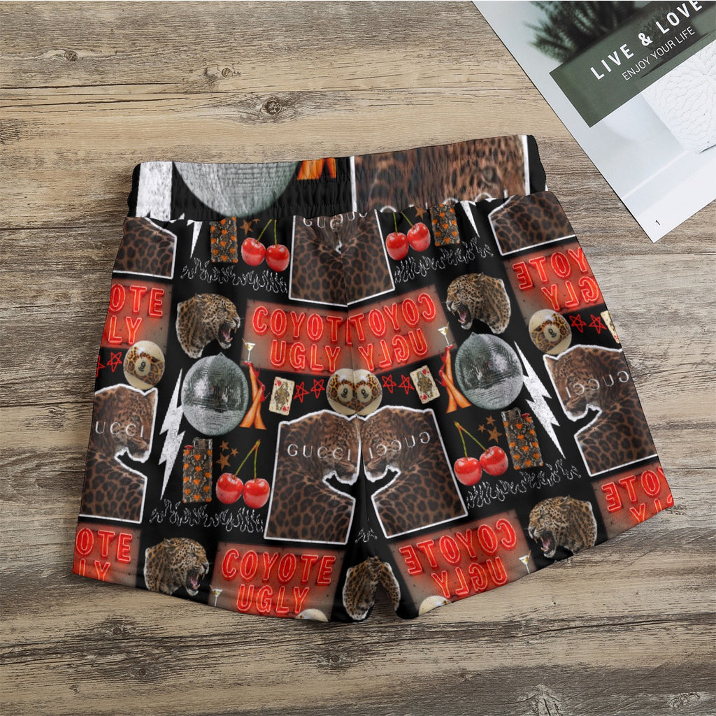 Coyote ugly collage Shorts