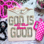 God Is Good All The Time Tee | Camo Graphic Shirt | Christian Country Tee | Western Faith Shirt | Comfort Colors Graphic Tee