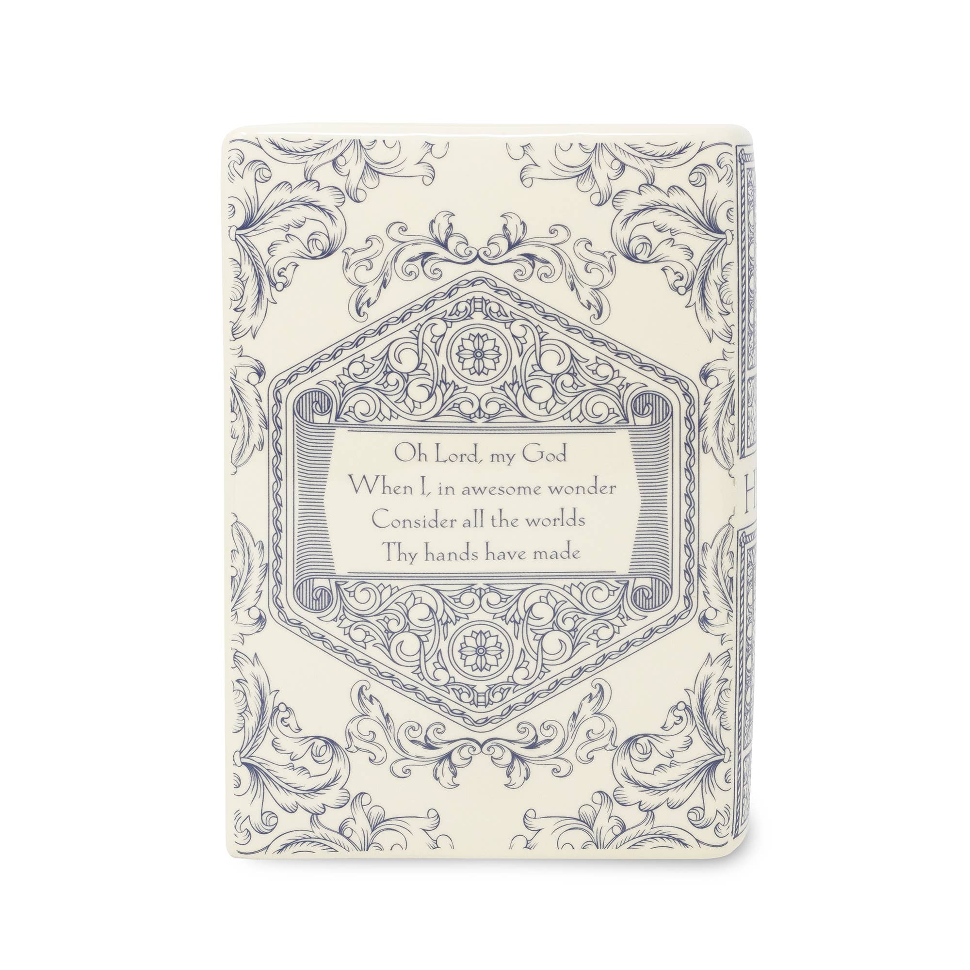 Large Book Vase, Hymnal