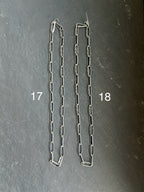 Sterling Silver Medicine Man Eye Paperclip Chain – 22” – Artist Jason Ogg