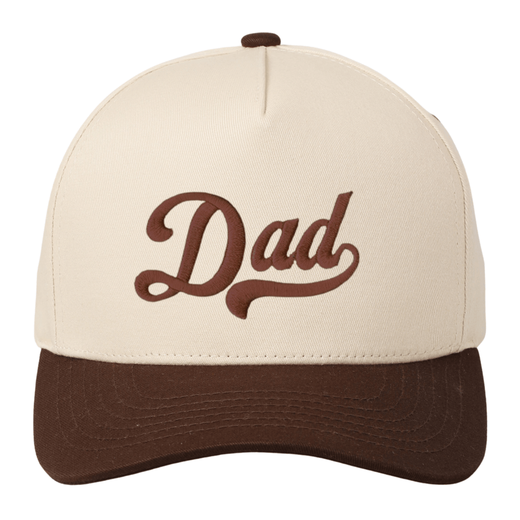 3D Embroidery 'Dad' Snapback Hat