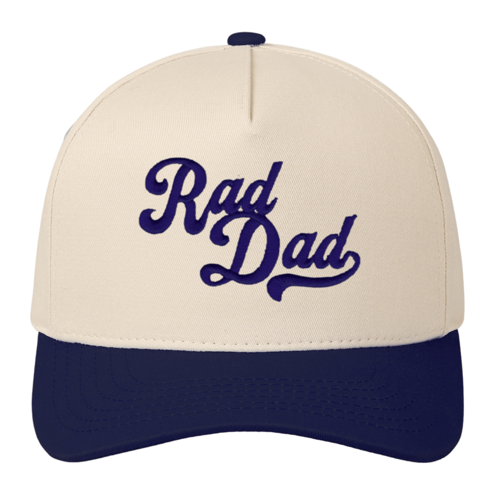 3D Embroidery 'Dad' Snapback Hat