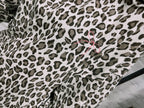 Brown cream leopard set