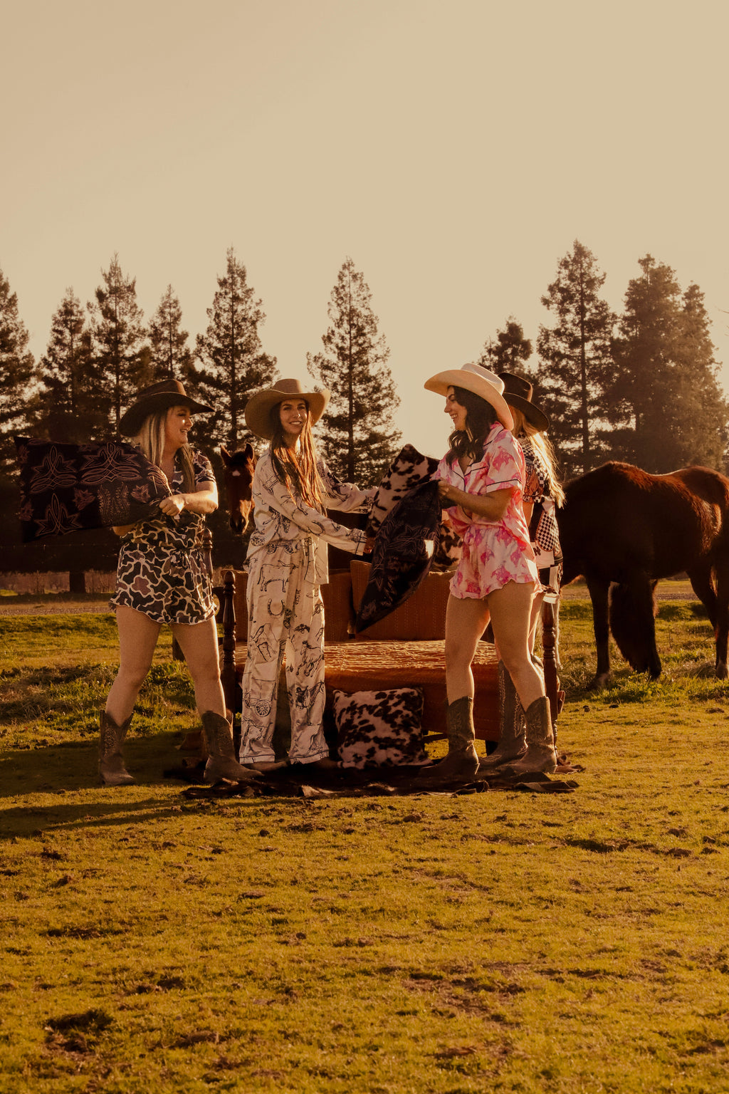 Cowboy Pajamas Pant Set