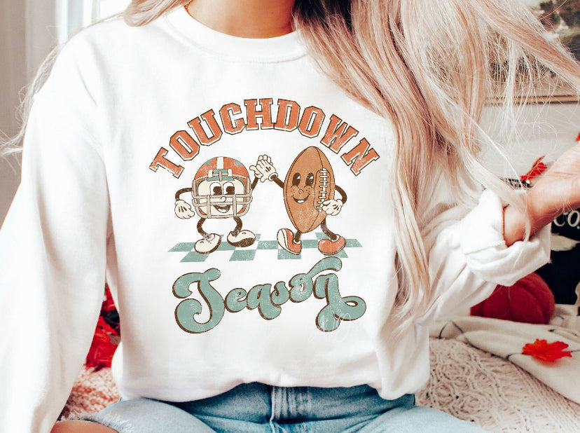 Touch down season goofy football print