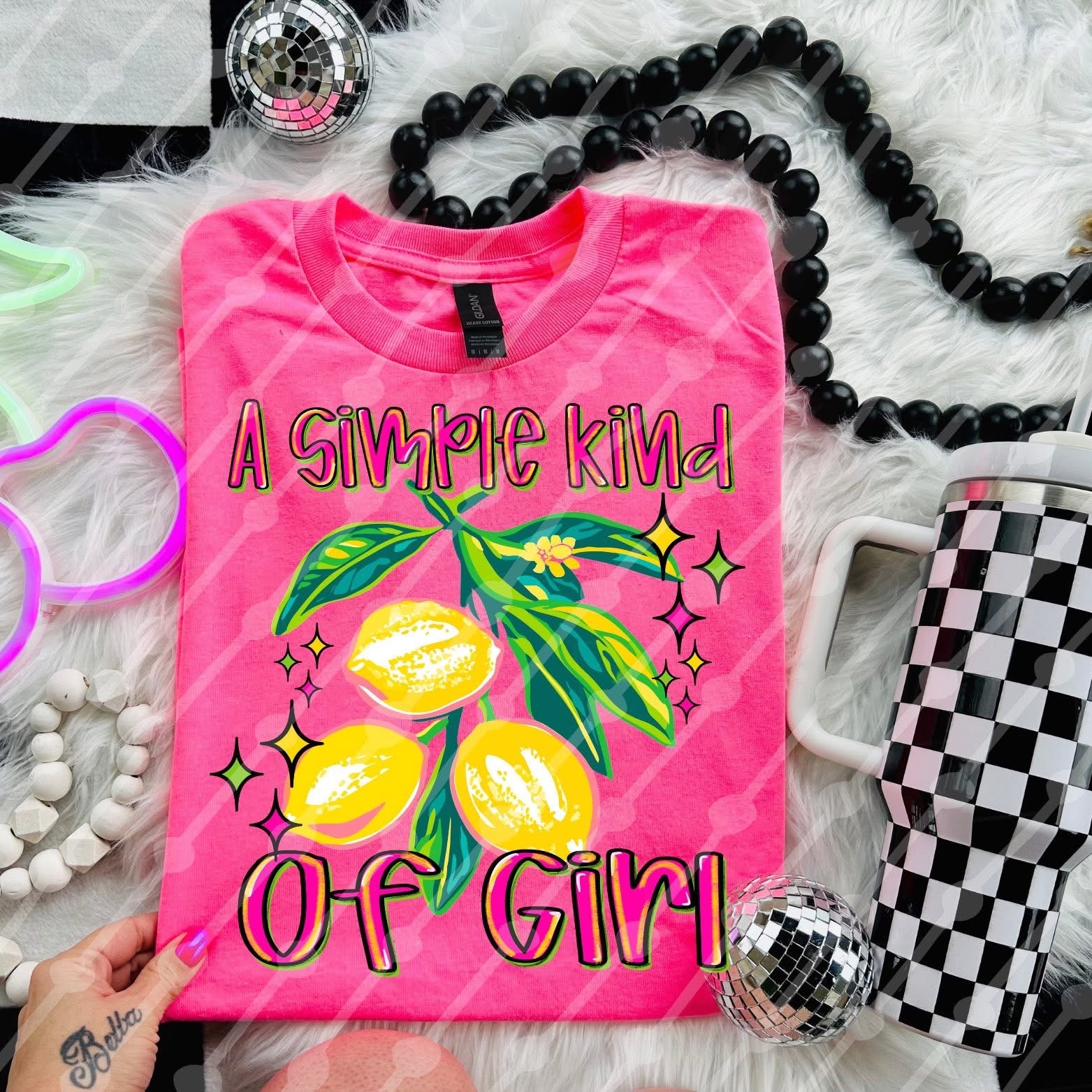 A simple kind of girl lemon tee or sweatshirt