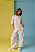 PT51002 - CAMO RIBBED LOOSE FIT SHIRT