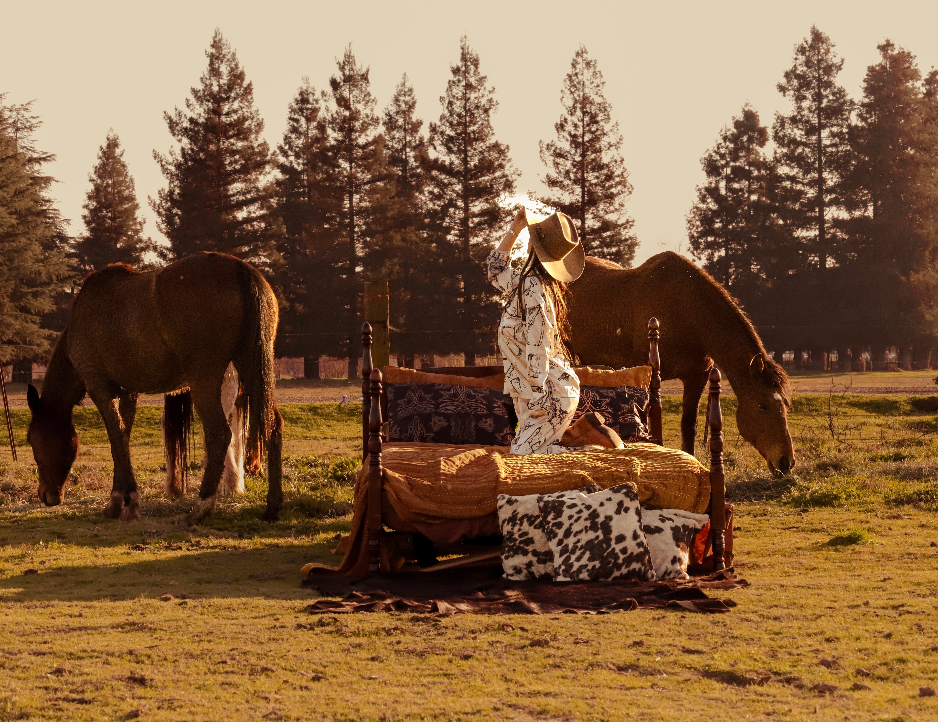 Cowboy Pajamas Pant Set