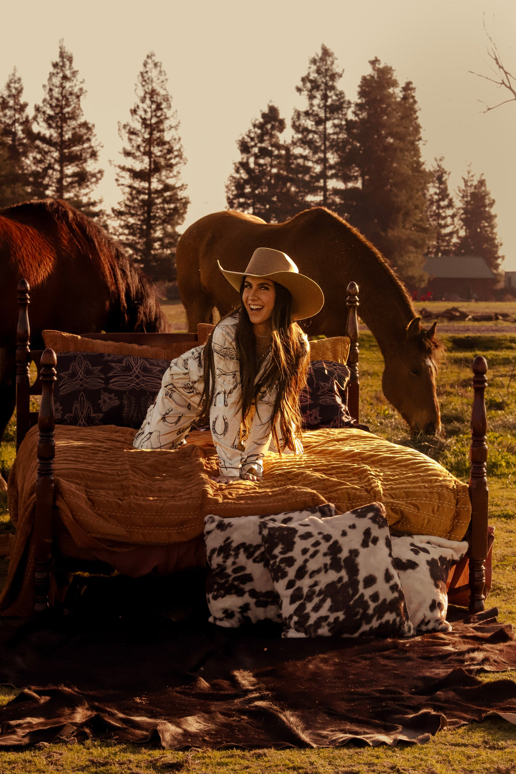 Cowboy Pajamas Pant Set