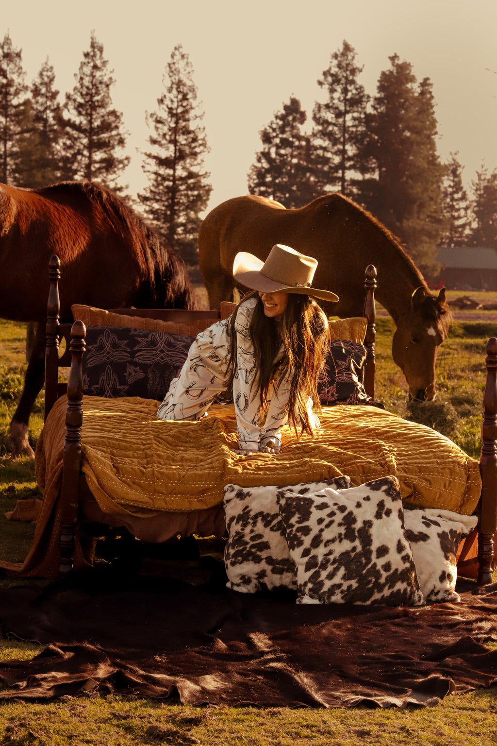Cowboy Pajamas Pant Set