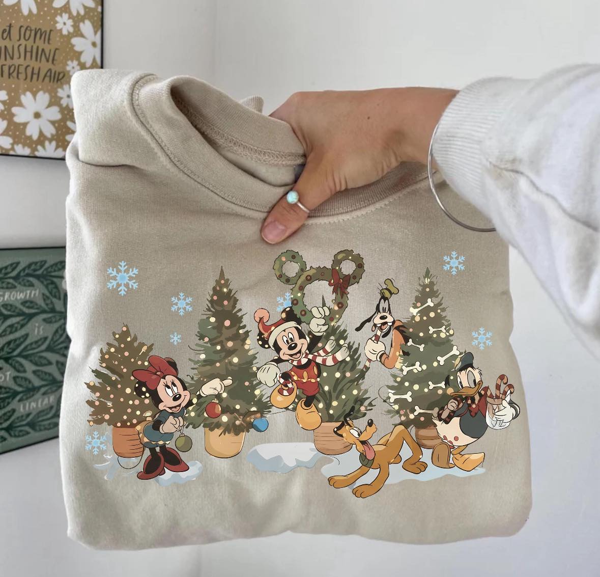Mick friends Christmas tee or sweatshirt