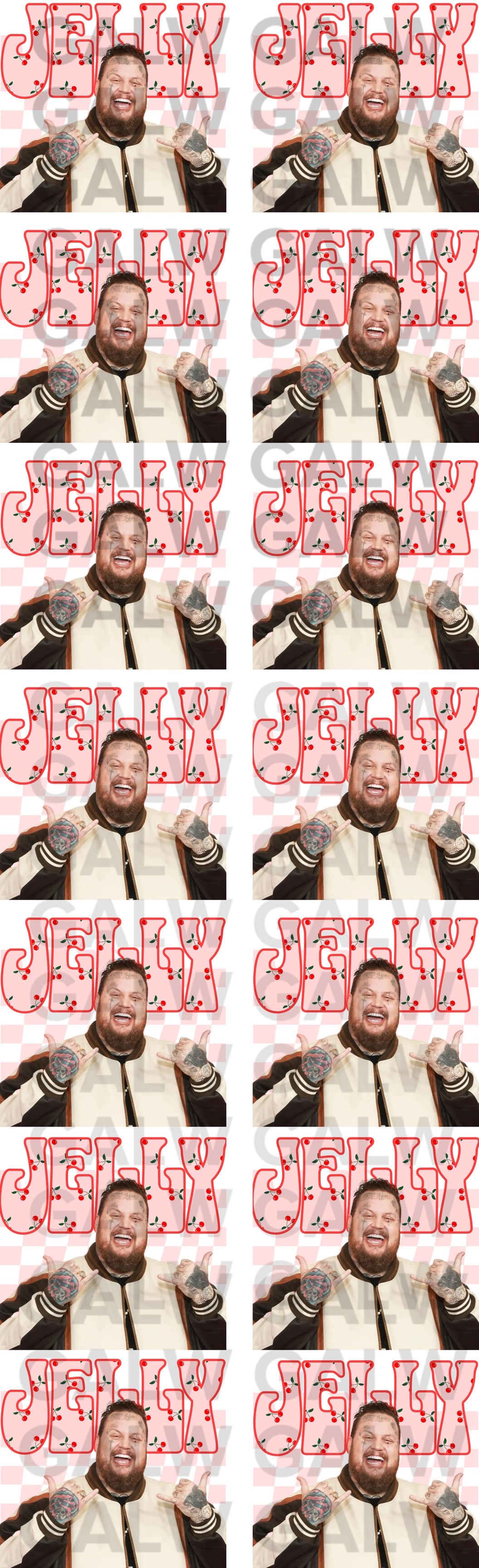 Jelly Cheeries Premade Gang Sheet