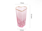 Heart shape wine, Champagne, & Regular glasses PRE ORDER (WILL SHIP END OF FEB)