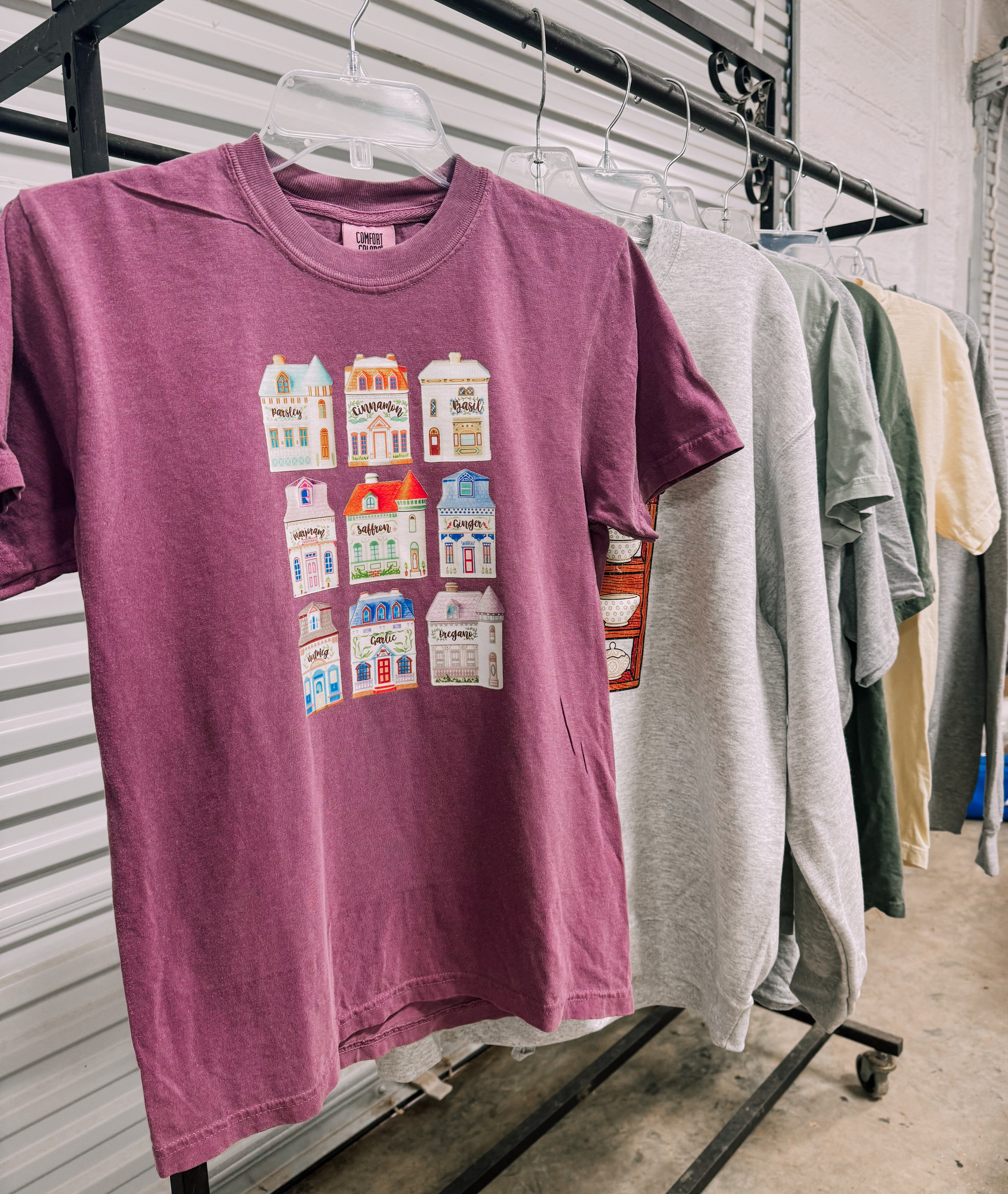 Thrifty, vintage designs surprise tee or crew   - WE DESIGN IT