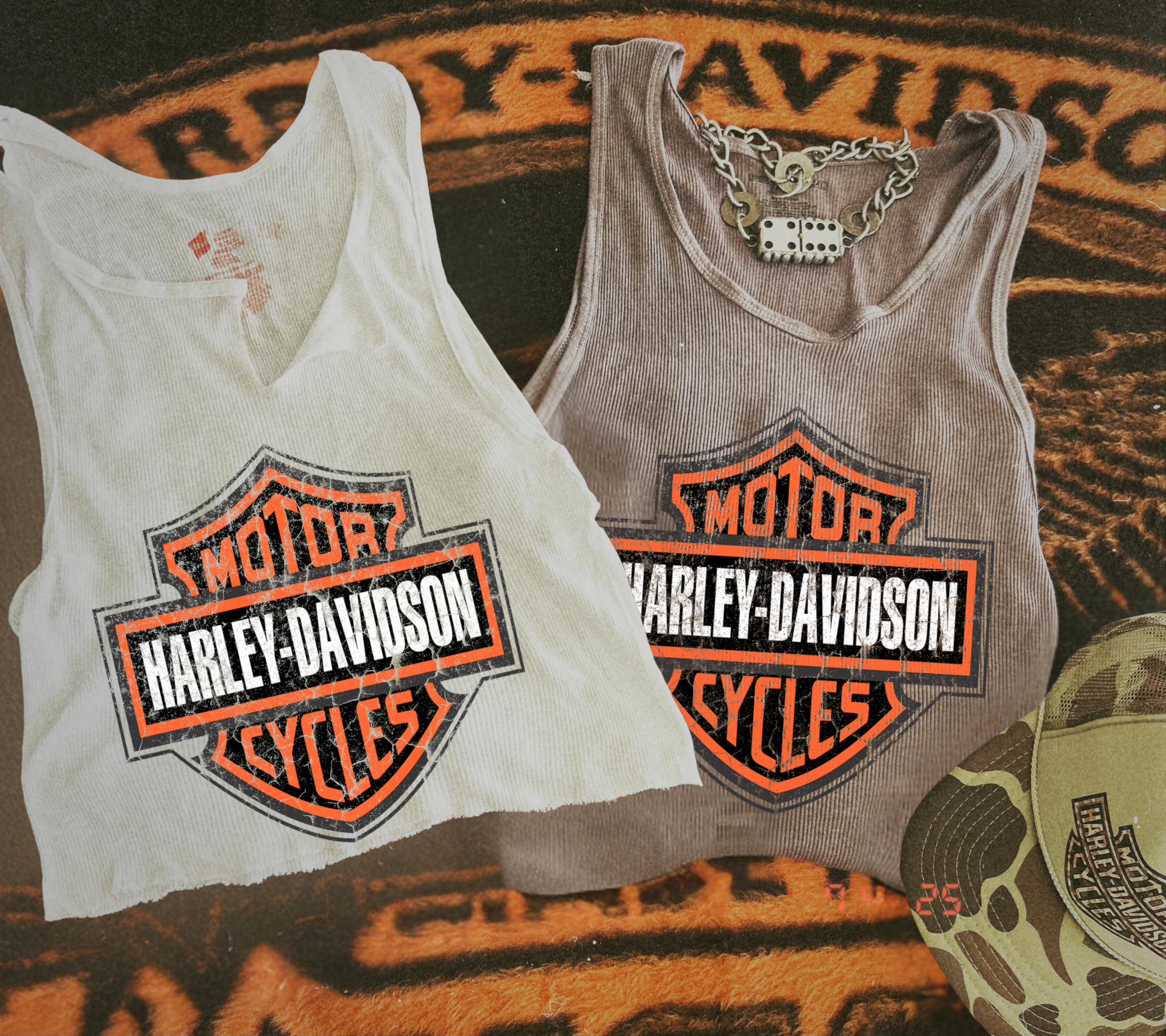Distressed HD Vintage Inspired Tank