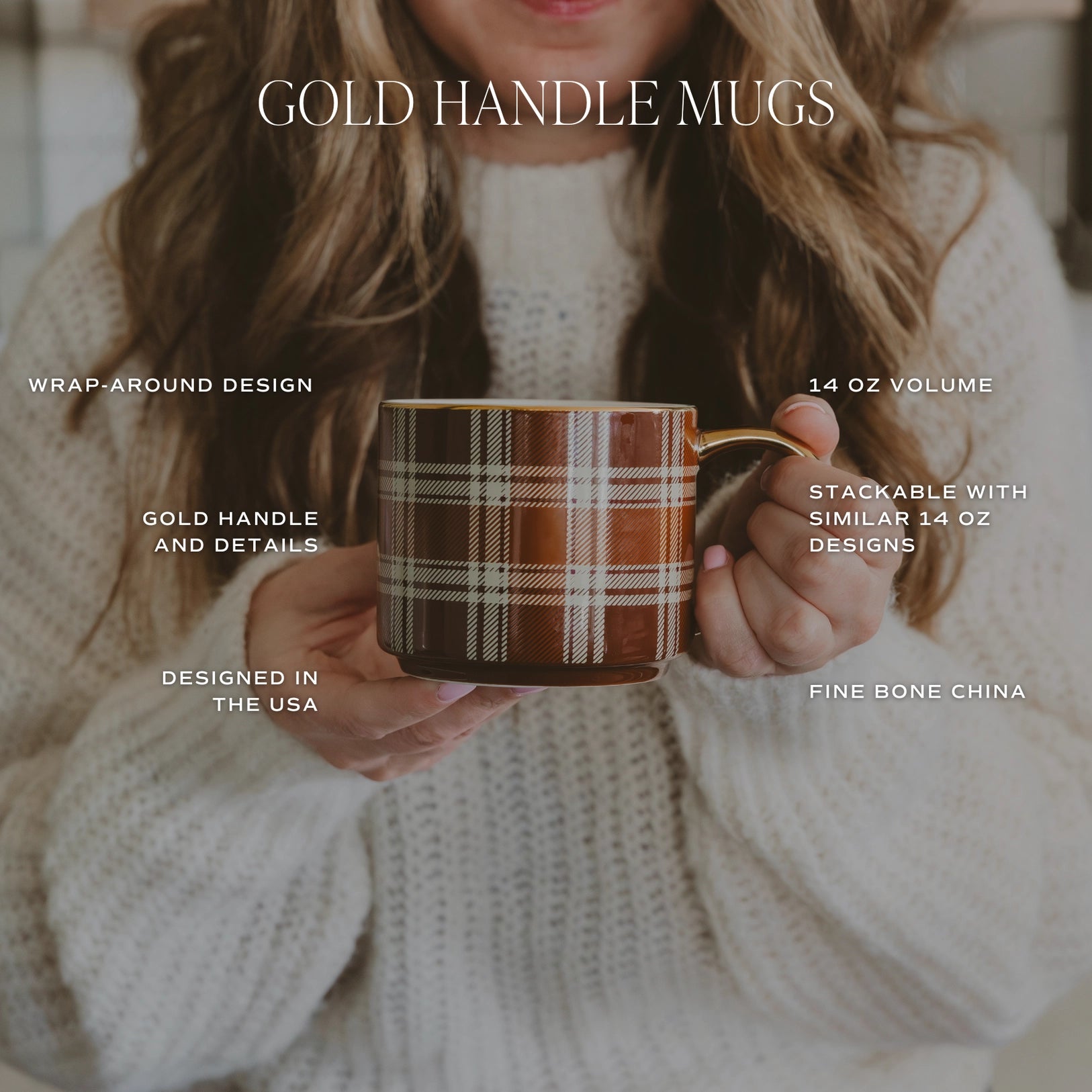 PRE ORDER 2 WEEK TAT / Brown Delft Coffee Mug - Fall Decor & Gifts