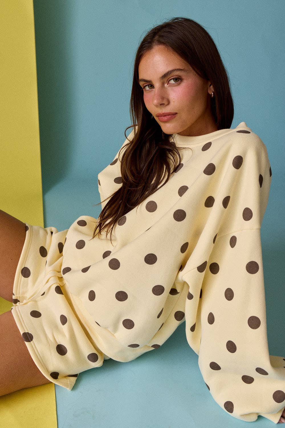 PX19824 Polka Dot Fleece Set