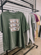 Thrifty, vintage designs surprise tee or crew   - WE DESIGN IT