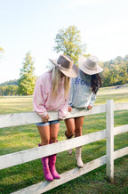 Howdy - Camo Vintage Crew-Neck Sweatshirt