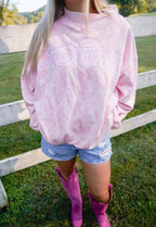 Howdy - Camo Vintage Crew-Neck Sweatshirt