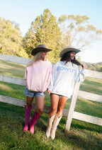 Howdy - Camo Vintage Crew-Neck Sweatshirt