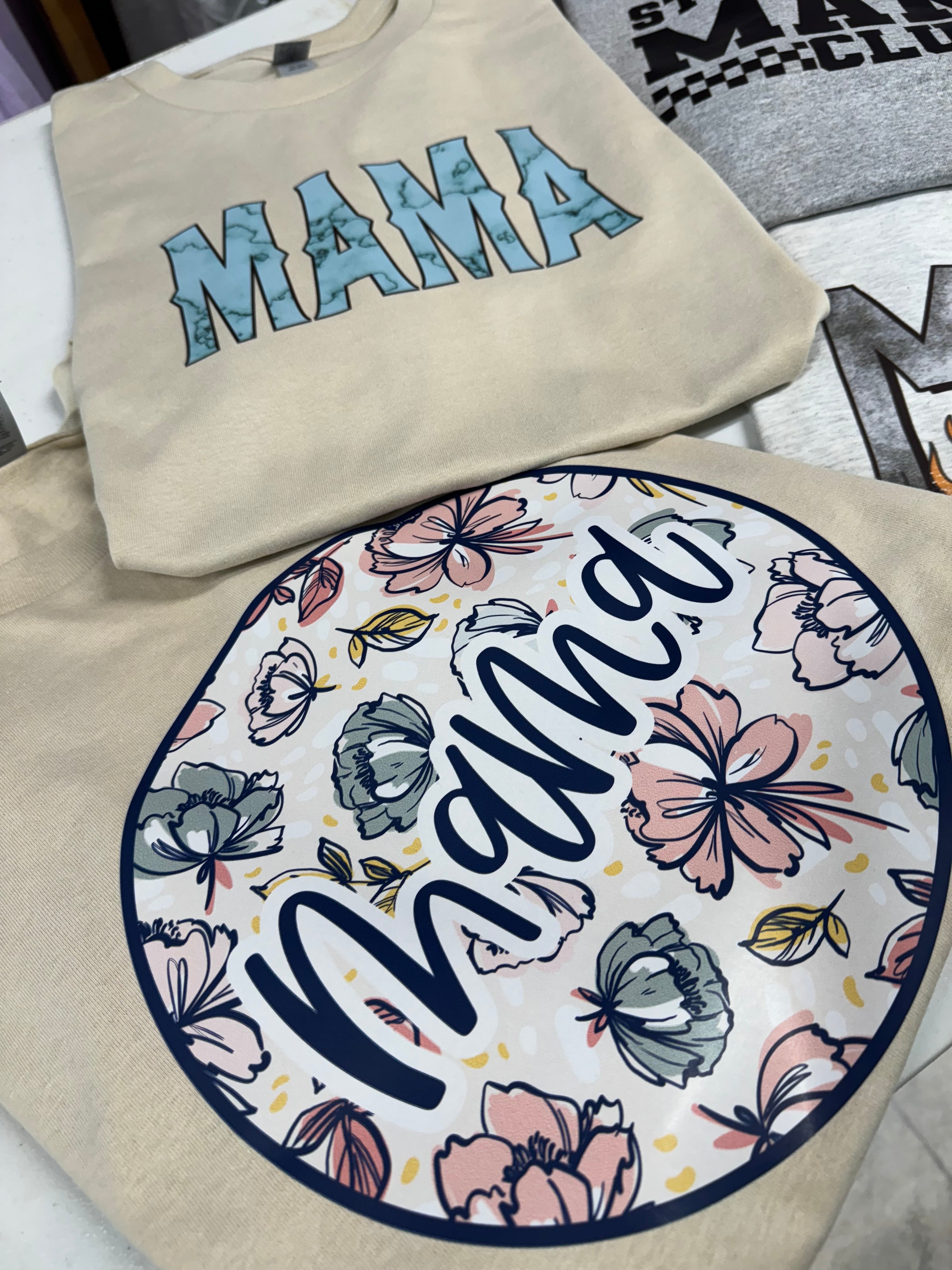 Mama, motherhood, mom surprise tee  - WE DESIGN IT
