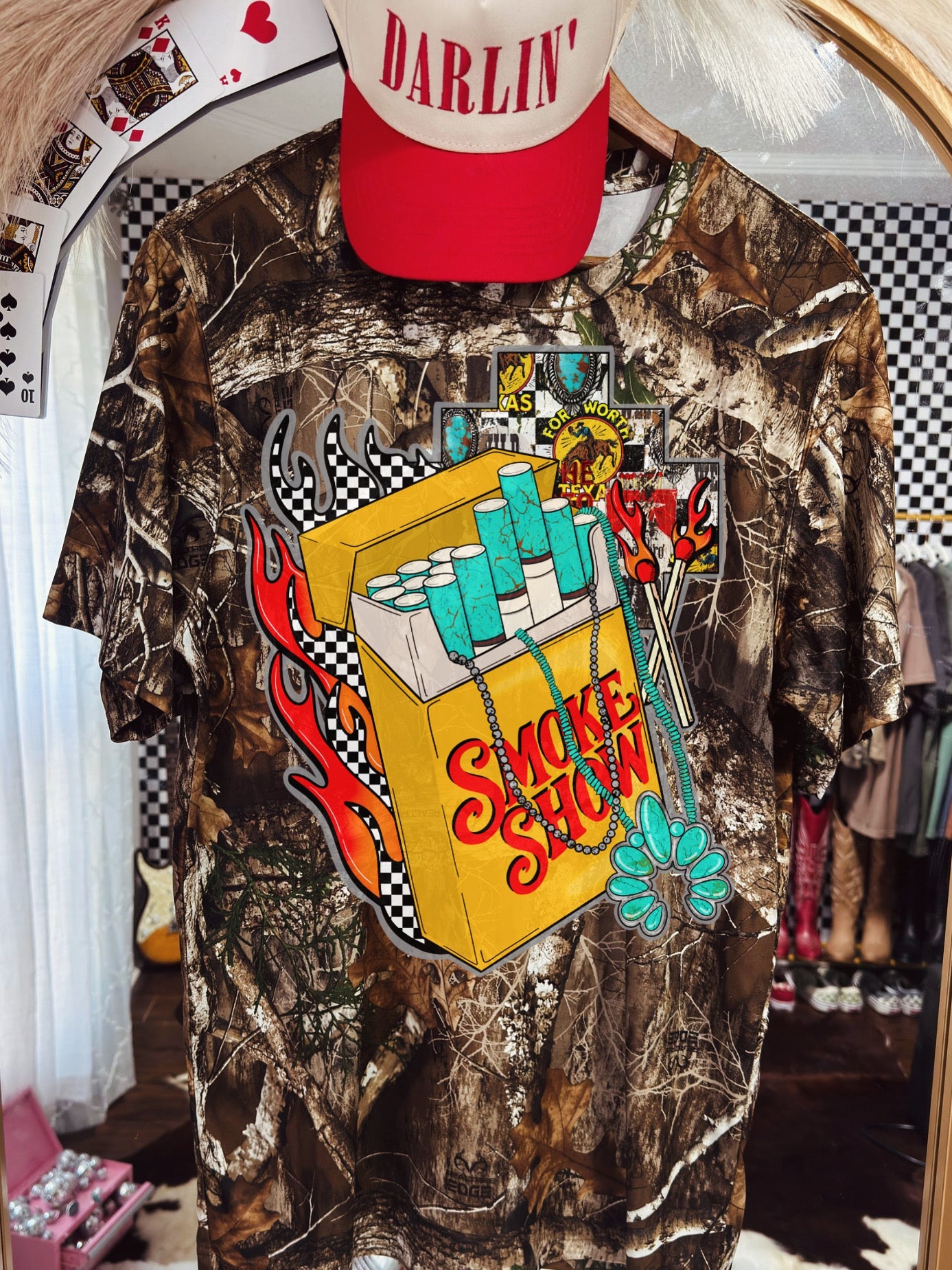 Smokeshow cigs Camo Tee