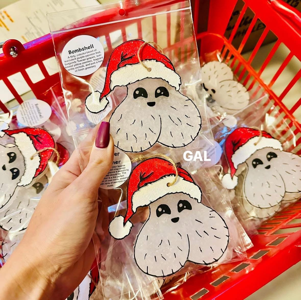 Jingle balls car freshie