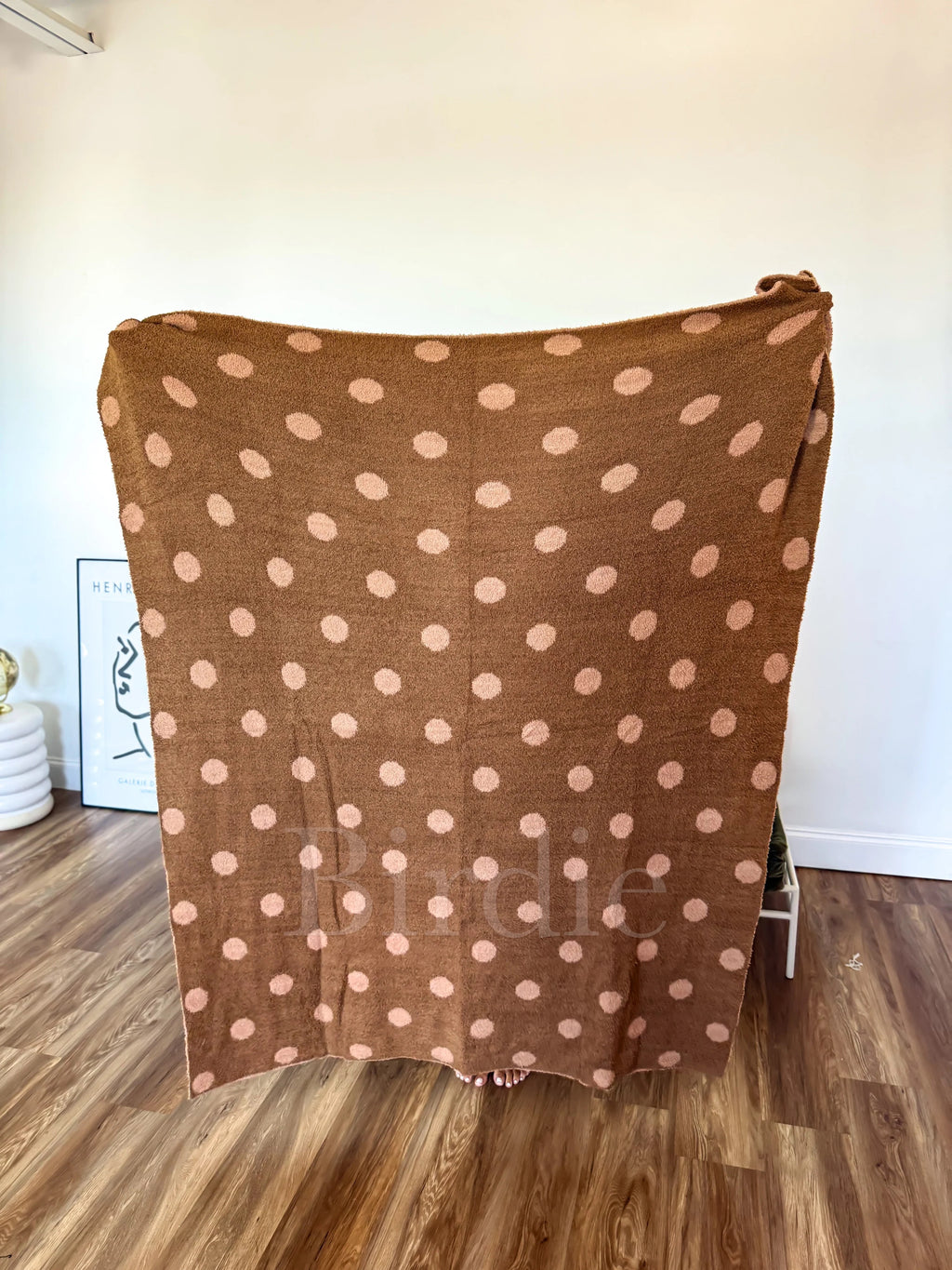 PREORDER Reversible Blanket in Butter Rum Dot / ETA end of September