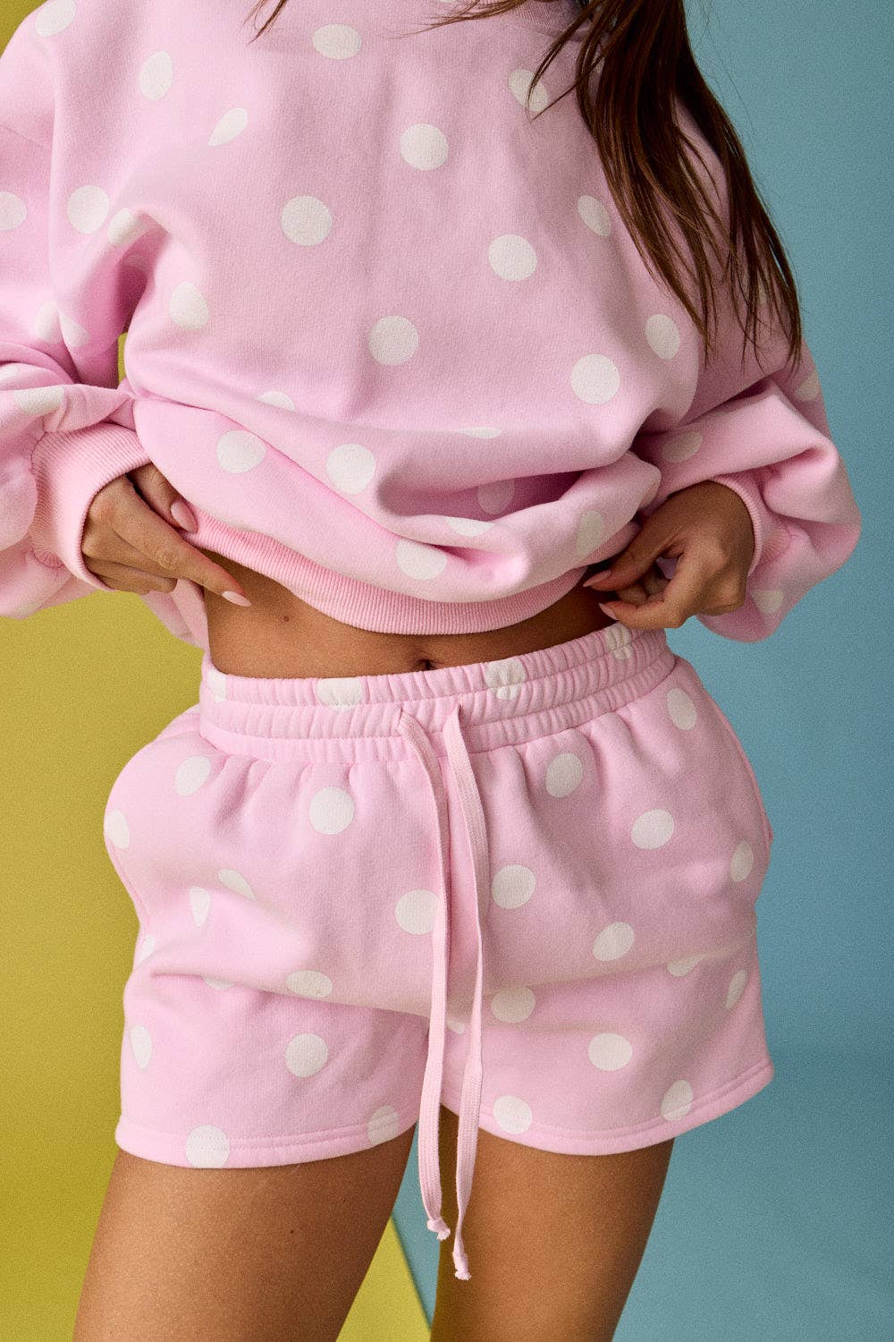 PX19824 Polka Dot Fleece Set