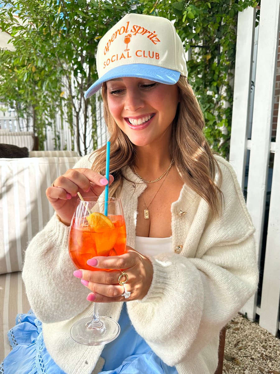 'Aperol Spritz Social Club' Snapback Trucker Hat