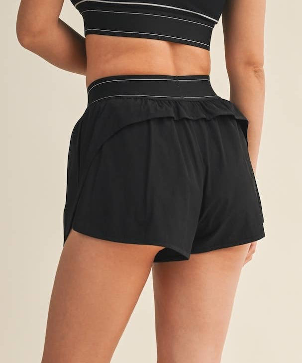 Lightweight Shorts with Elastic Waistband