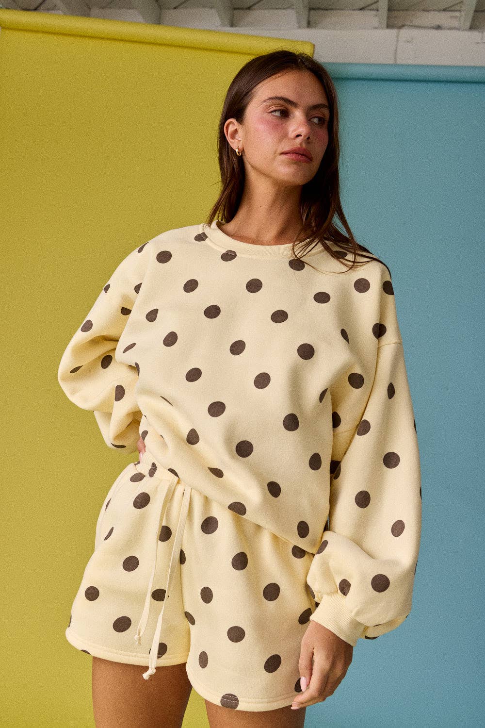 PX19824 Polka Dot Fleece Set
