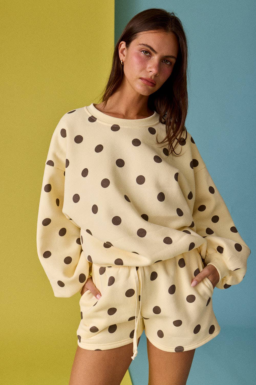 PX19824 Polka Dot Fleece Set