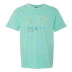 Boy Mom Letter Patch T-Shirt