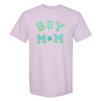 Boy Mom Letter Patch T-Shirt