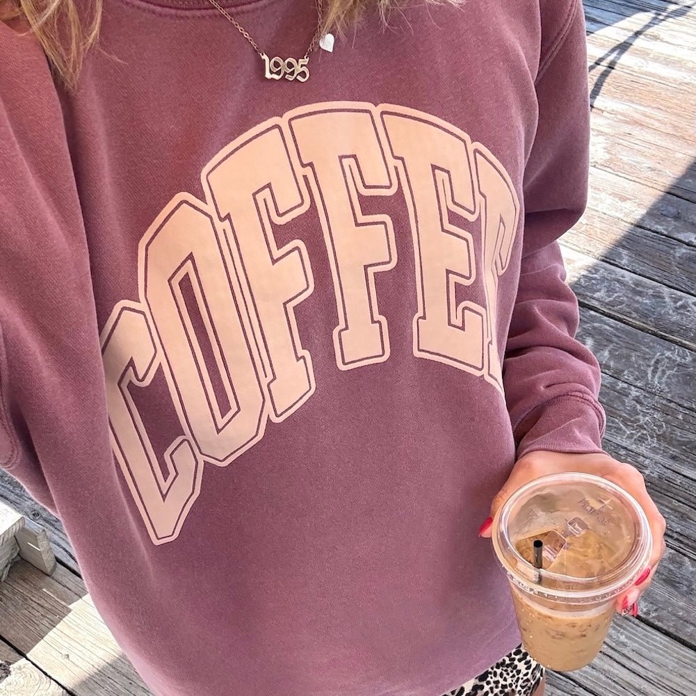 'Coffee' PUFF Cozy Crew