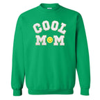 Cool Mom Letter Patch Sweatshirt