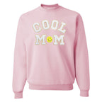 Cool Mom Letter Patch Sweatshirt