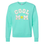Cool Mom Letter Patch Sweatshirt