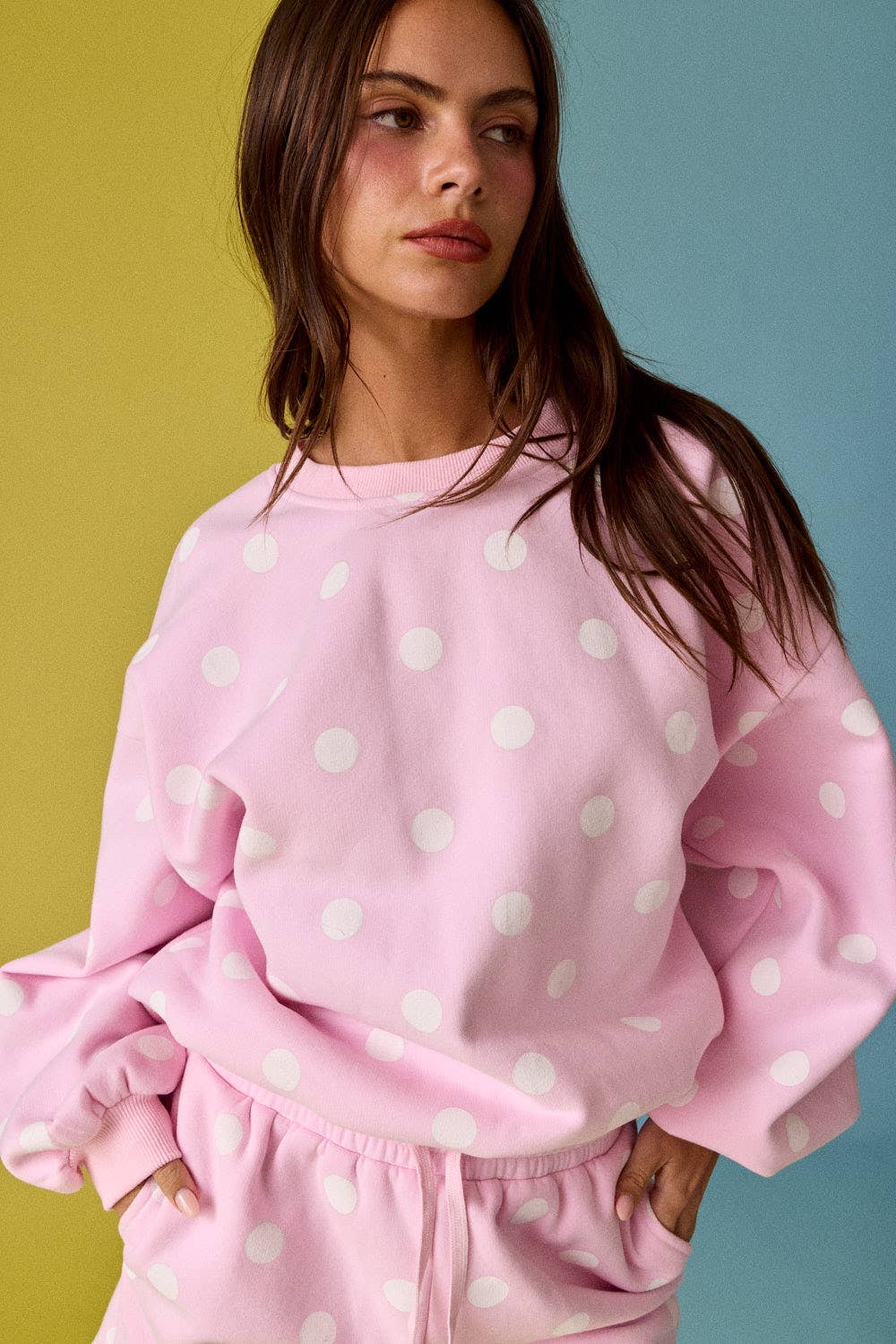 PX19824 Polka Dot Fleece Set