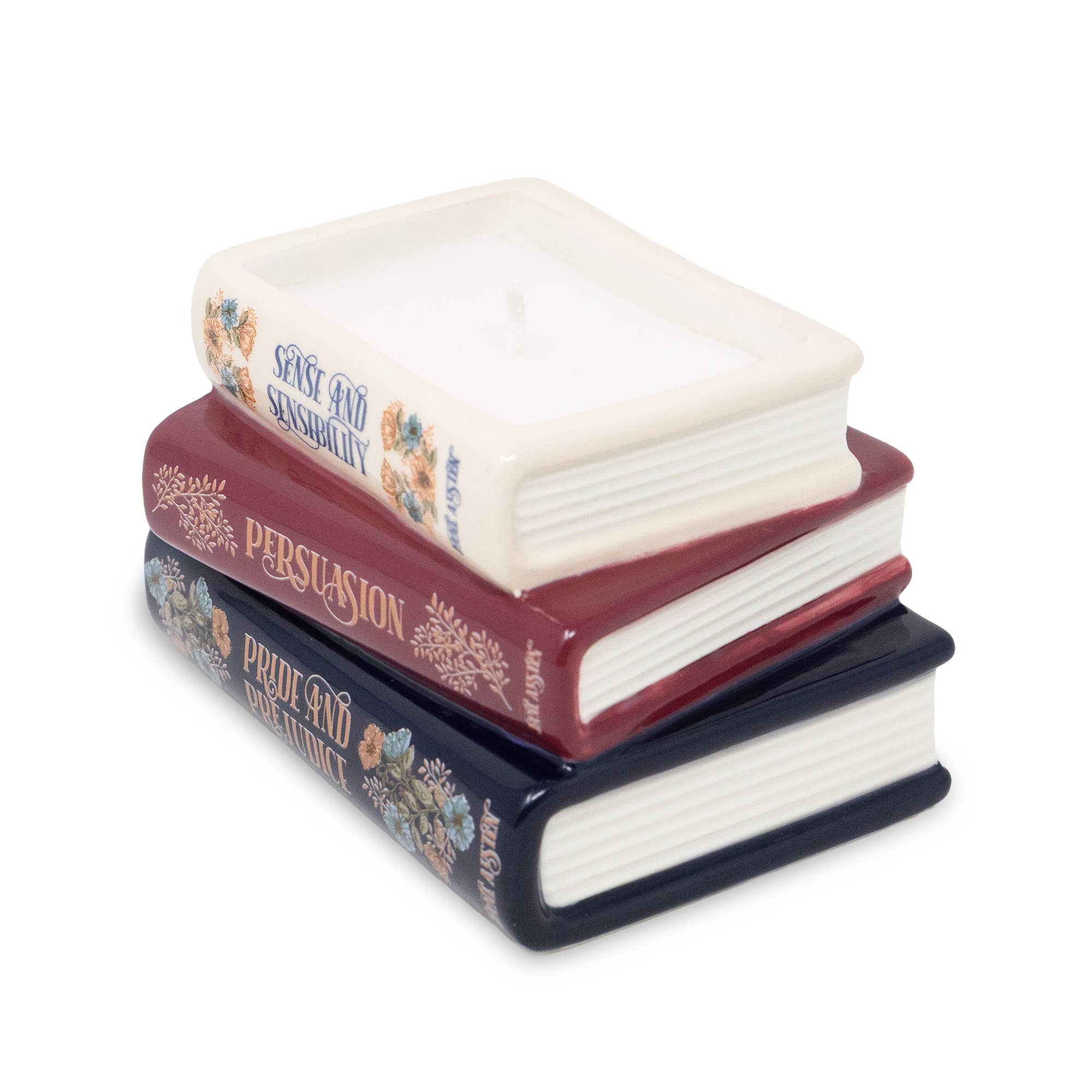 Bookstack Candle, Jane Austen
