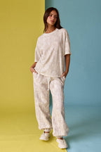 PT51002 - CAMO RIBBED LOOSE FIT SHIRT